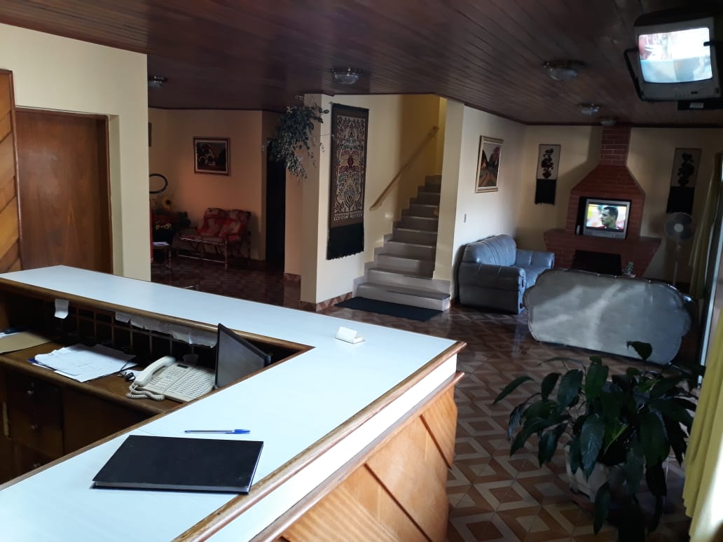 Recepção Hotel Lareira